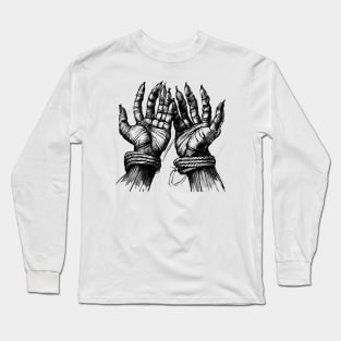 Hands made of ropes Long Sleeve T-Shirt